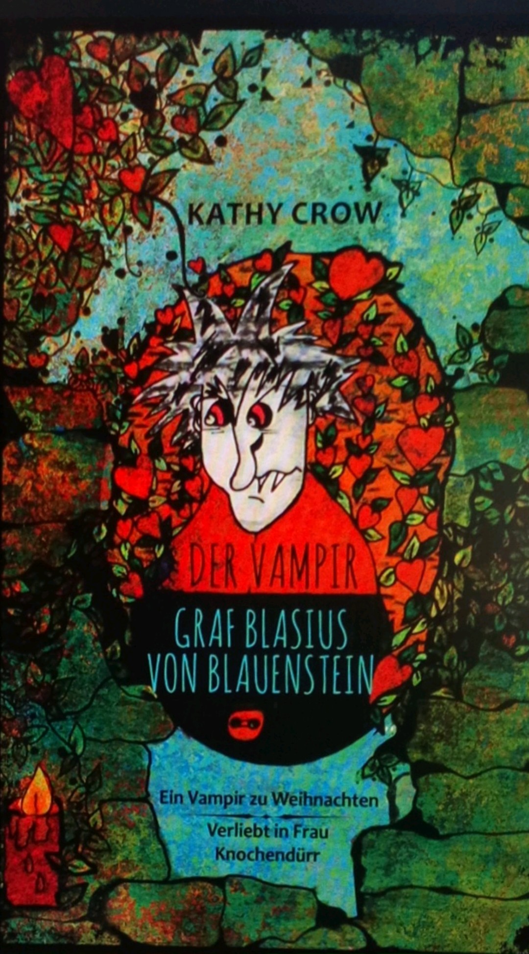 Das Buch ist überall im Buchhandel und Online zu bestellen. 
Der Vampir Graf Blasius von Blauenstein, Zwei Geschichten in einem Buch. Die lustig und spannend zugleich sind. 